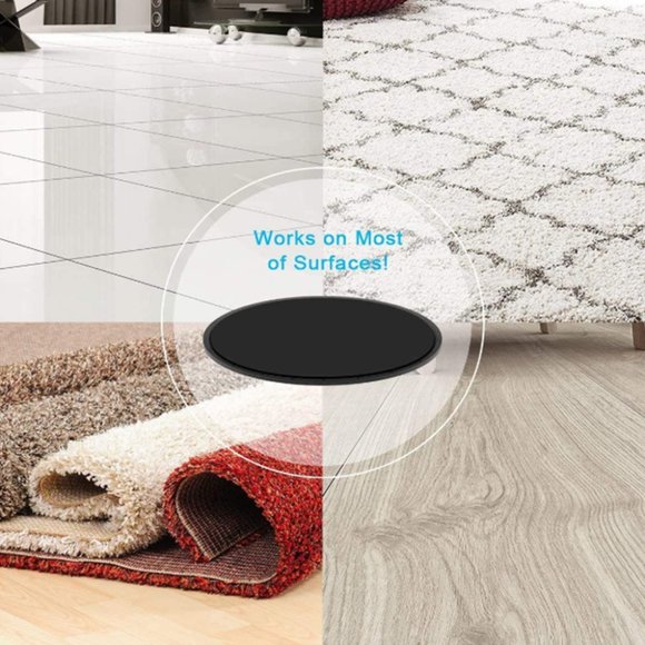 Gliding Discs (Watch Video) Fitness Discs For Home Exercises Gym use - Picture 11 of 11